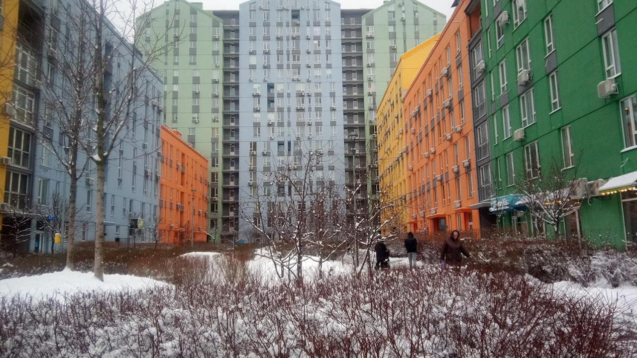 Georgeous Bright In A Bright Residential Complex Comfort Town кт-08 Apartment Kyiv