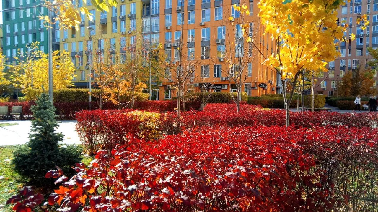 Georgeous Bright In A Bright Residential Complex Comfort Town кт-08 Apartment *